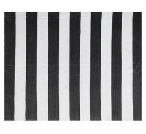 Alfombra grande Kala D2 PVC negro 120x170 cm