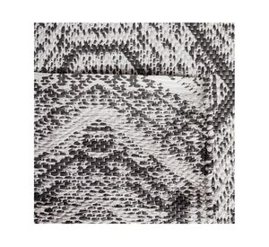 Alfombra grande Kala D5 PVC gris 200x300 cm