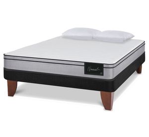 Cama europea 2 plazas Nuvola + 2 almohadas