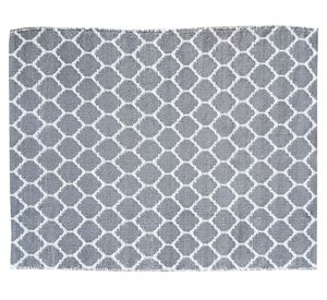 Bajada de cama Kala D1 PVC gris 70x110 cm