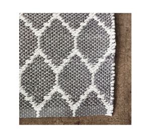 Bajada de cama Kala D1 PVC gris 70x110 cm