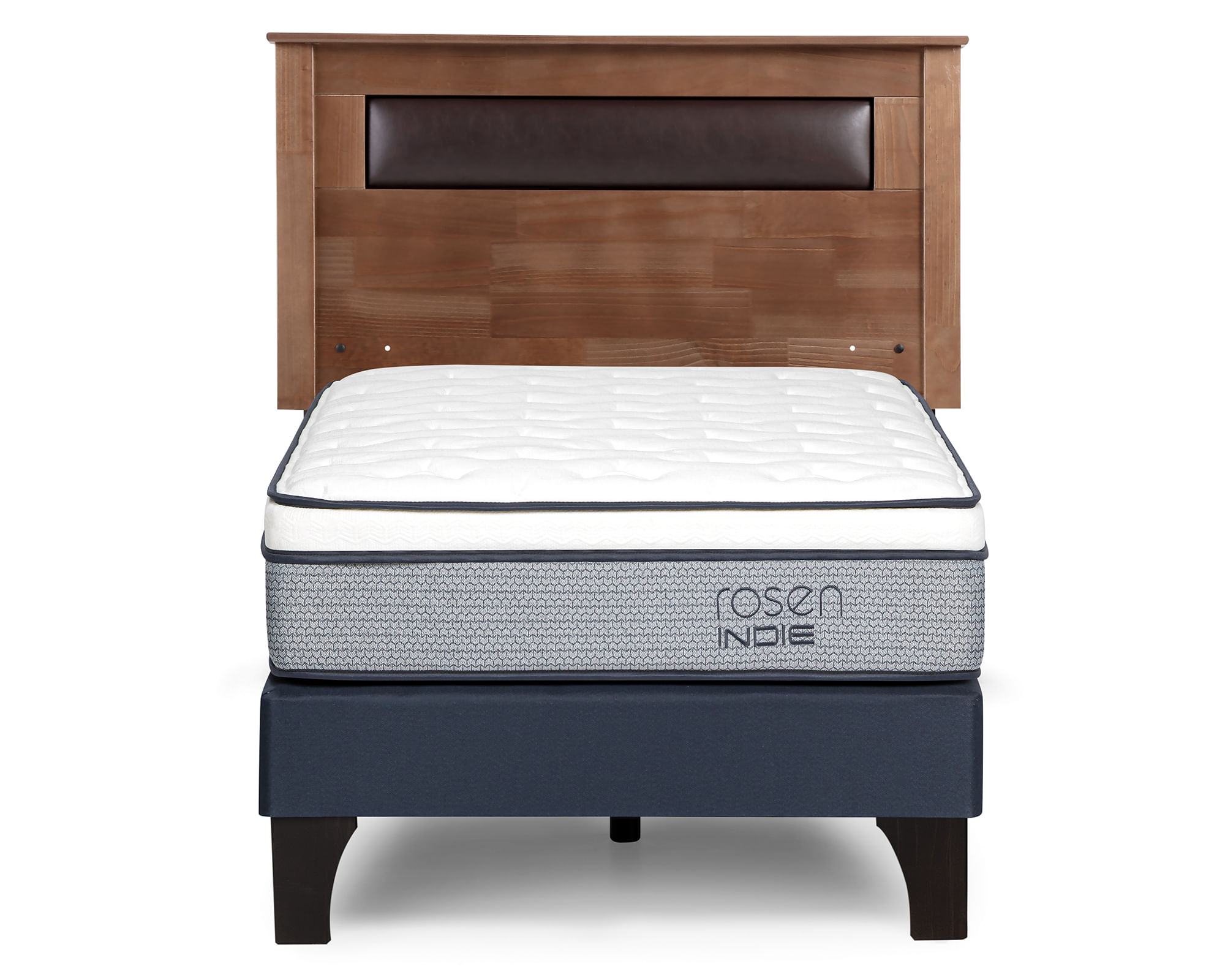 Rosen Cama europea Indie 1.5 plazas + Respaldo Ferrara