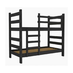 Camarote negro Essenciale CR 1 plaza + escalera