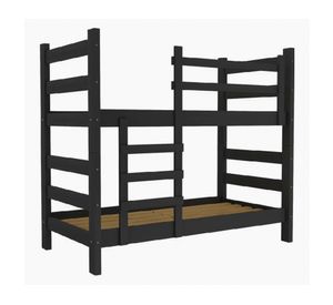 Camarote negro Essenciale CR 1 plaza + escalera