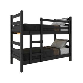 Camarote negro Essenciale CR 1 plaza + escalera