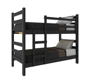 Camarote negro Essenciale CR 1 plaza + escalera