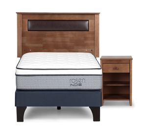 Cama europea Indie 1.5 plazas + Set Ferrara