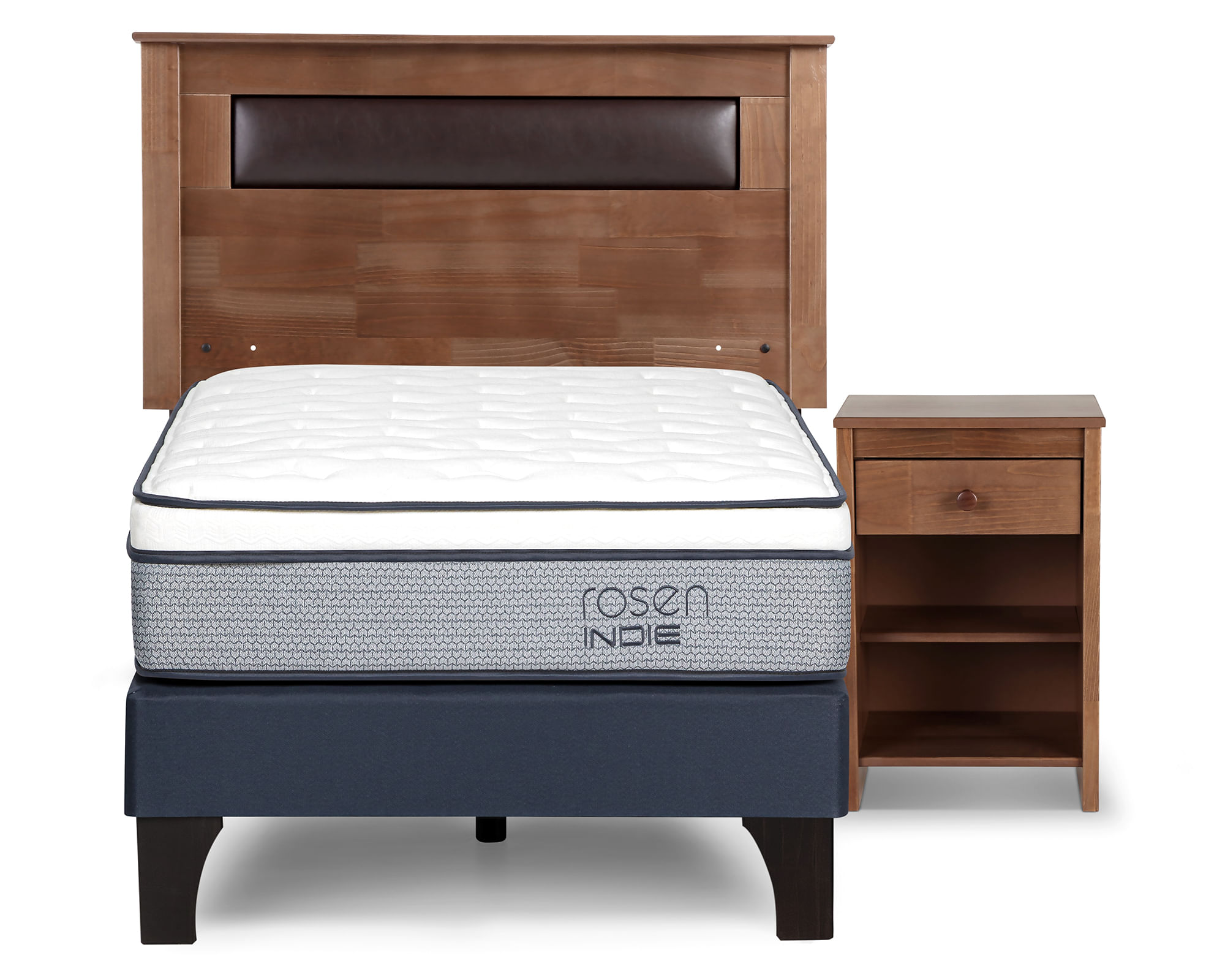 Rosen Cama europea Indie 1.5 plazas + Set Ferrara