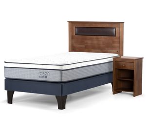 Cama europea Indie 1.5 plazas + Set Ferrara