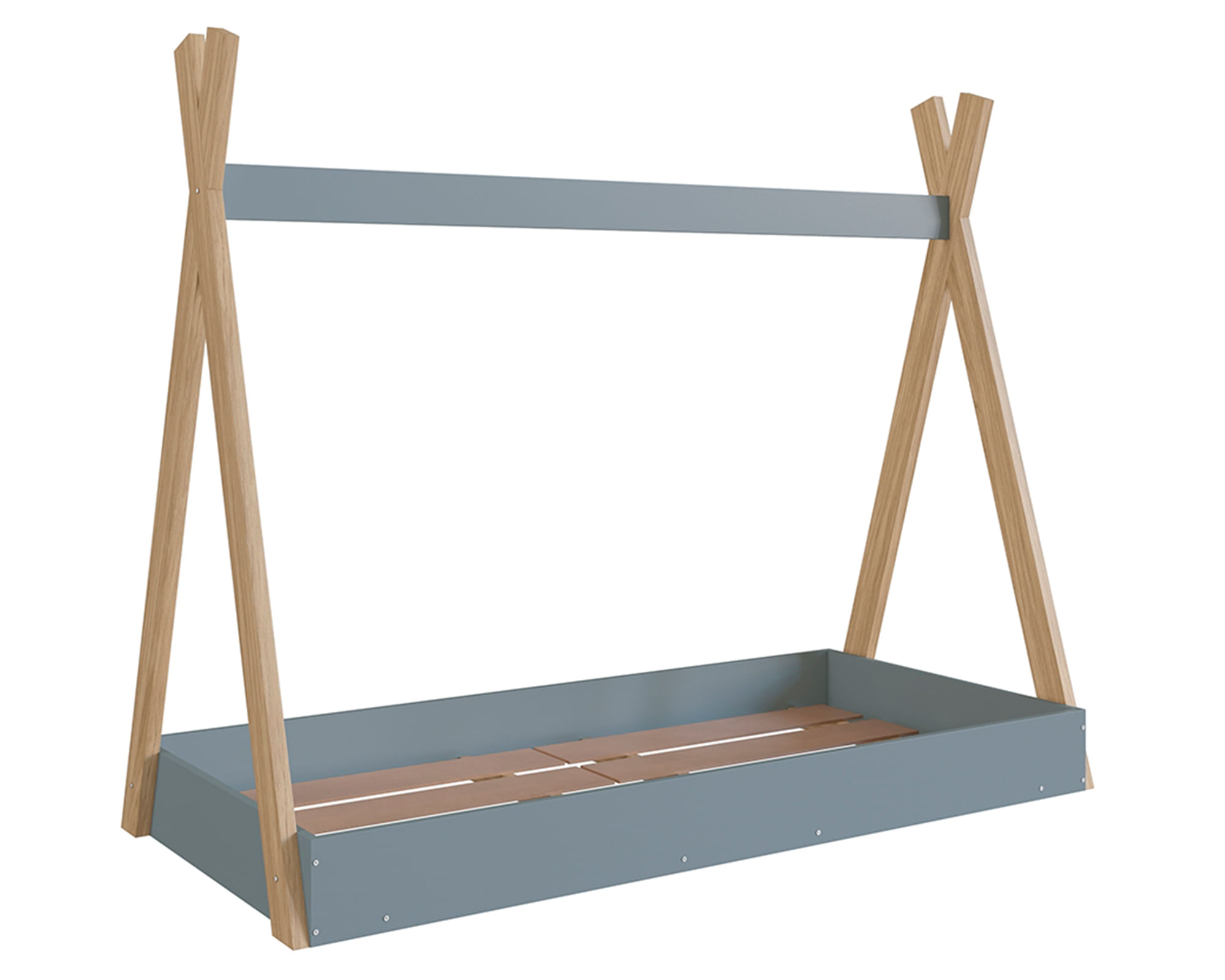 Kidscool Cama transición infantil Montessori azul