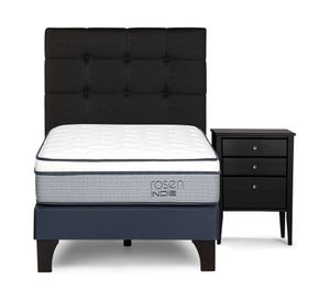 Cama europea Indie 1 plaza + Set Issey
