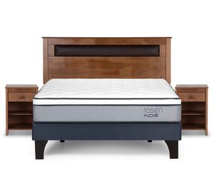 Cama europea Indie 2 plazas + Set Ferrara