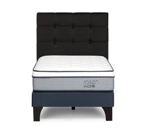 Cama europea Indie 1 plaza + respaldo Issey