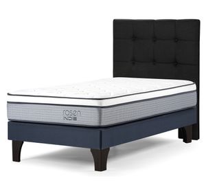 Cama europea Indie 1 plaza + respaldo Issey