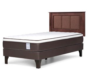 Cama europea 1 plaza New Style 4 Plus + respaldo Rachel