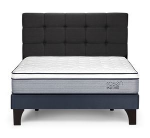 Cama europea Indie 2 plazas + respaldo Issey