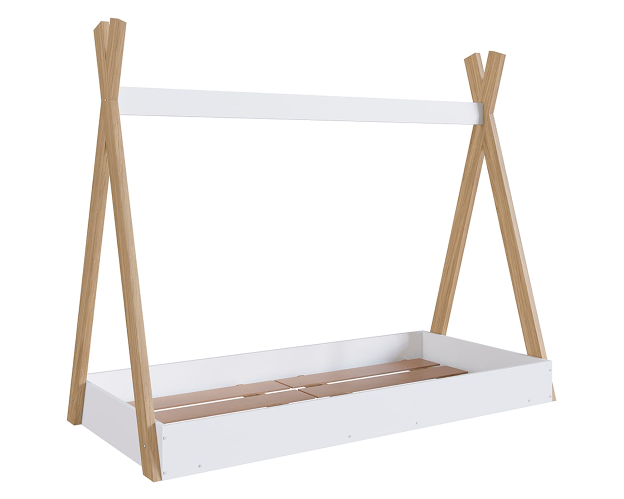 Kidscool Cama transición infantil Montessori blanco