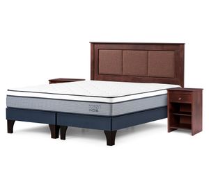 Cama europea Indie King + Set Rachel