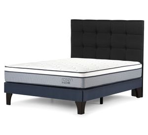 Cama europea Indie 2 plazas + respaldo Issey