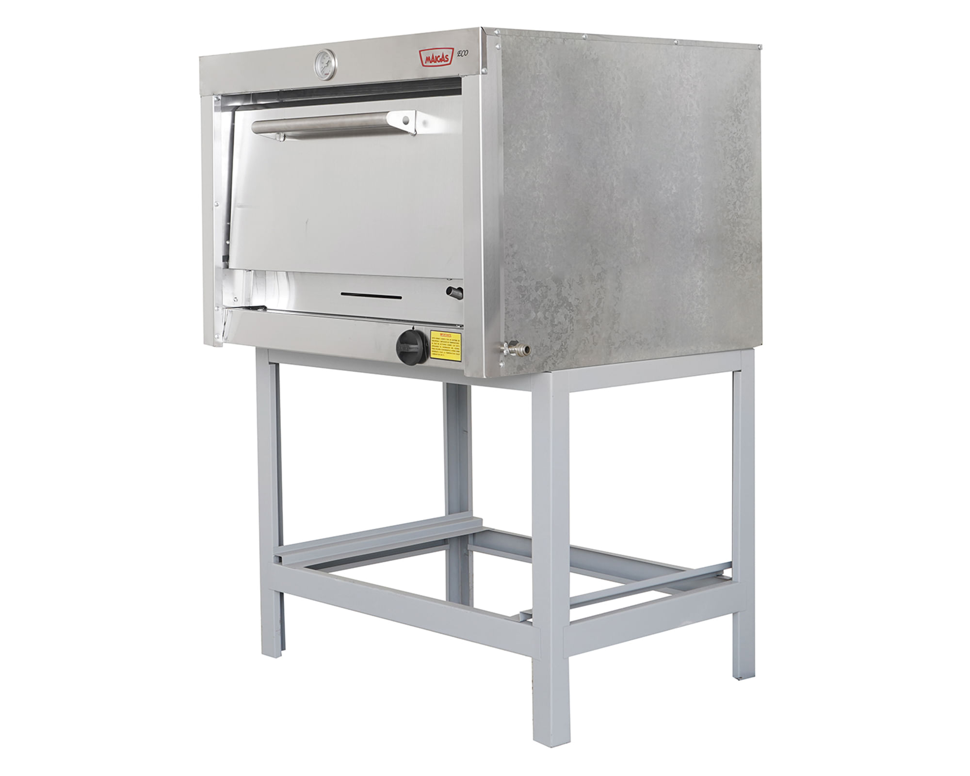 Maigas Horno a gas HG010 2Q Eco gris