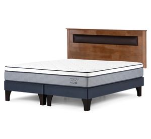 Cama europea Indie King + respaldo Ferrara