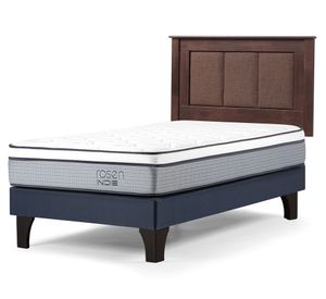 Cama europea Indie 1.5 plazas + Respaldo Rachel