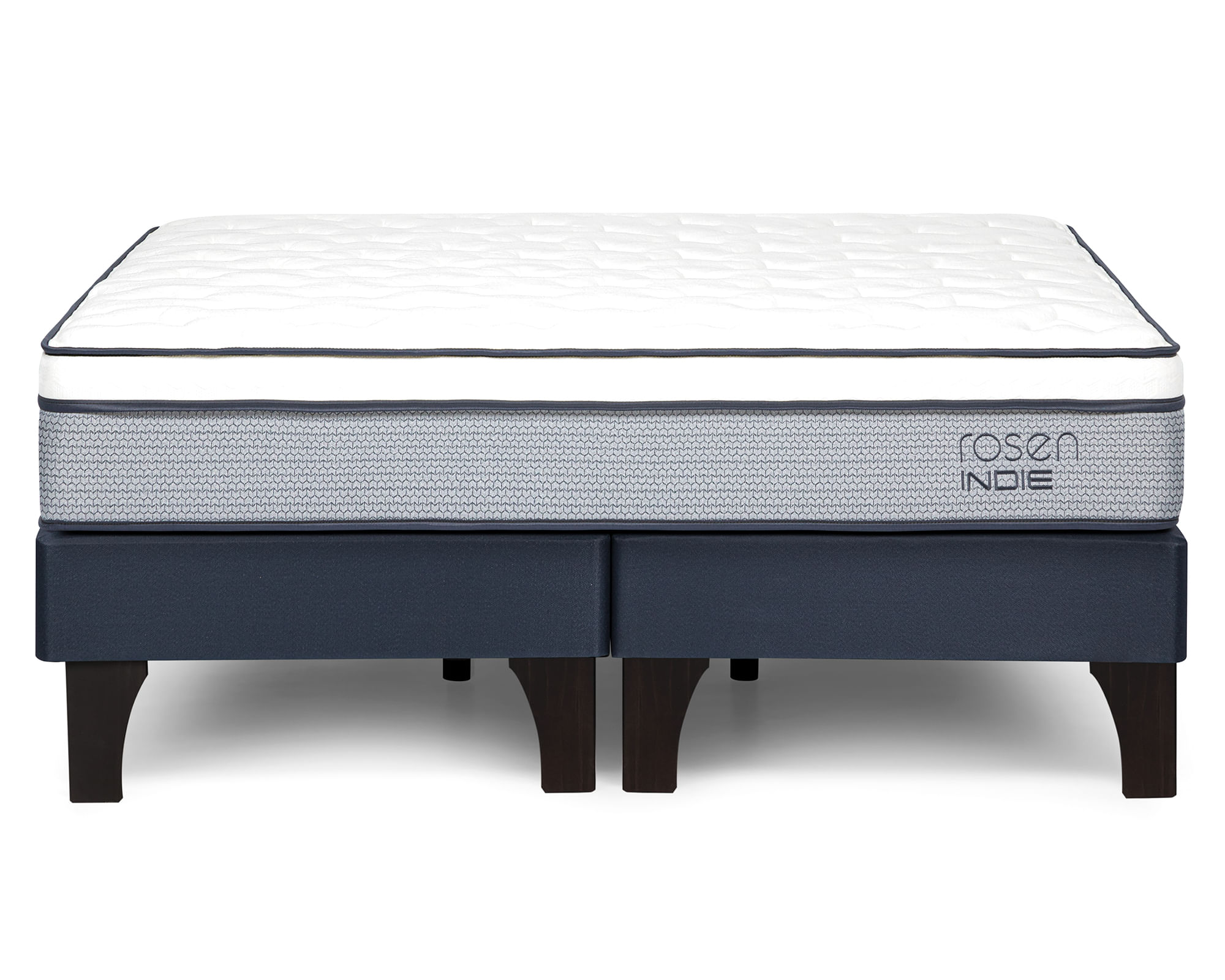 Rosen Cama europea Indie King base dividida