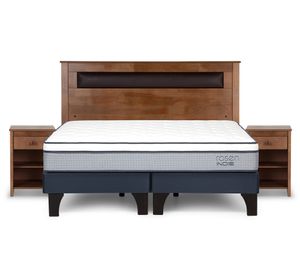 Cama europea Indie King + Set Ferrara