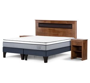 Cama europea Indie King + Set Ferrara