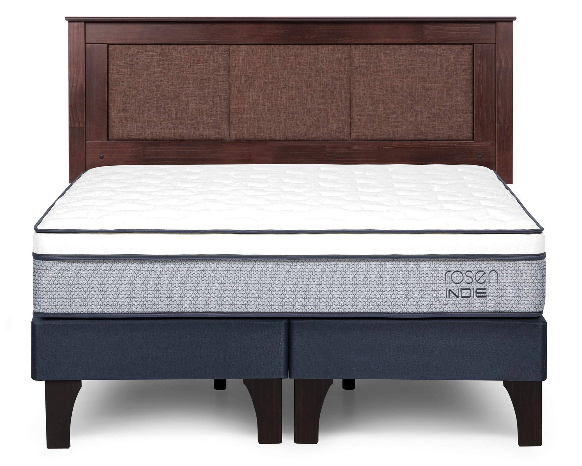 Rosen Cama europea Indie King + respaldo Rachel