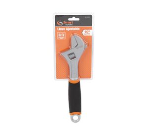 Llave francesa 10'' niquelada Smart Tools.