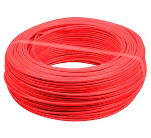 Cable evaflex 2,5 mm 50 m rojo Cocesa
