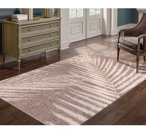 Alfombra shaggy Guiza café 150x200 cm
