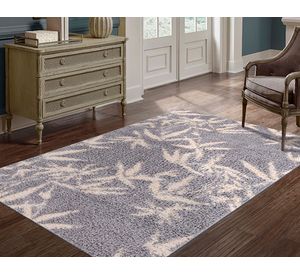 Alfombra shaggy Guiza gris 170x230 cm