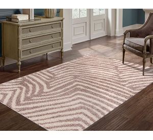 Alfombra shaggy Guiza beige 150x200 cm
