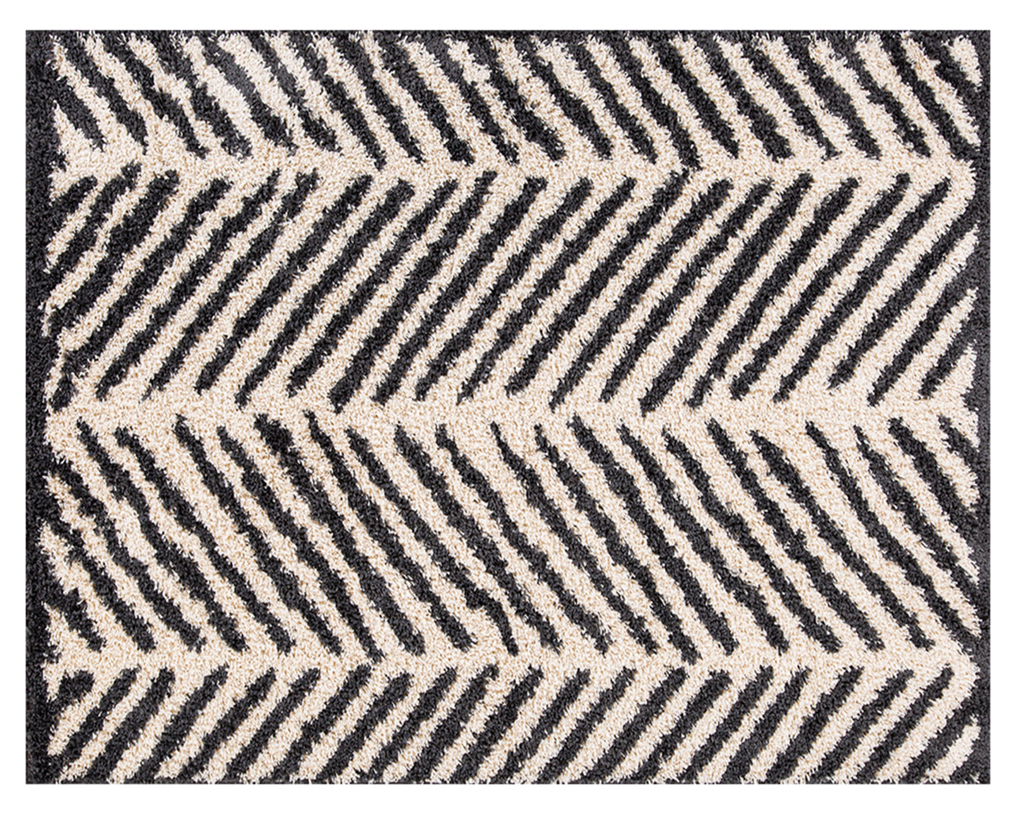 Idetex Alfombra shaggy Guiza melange 150x200 cm