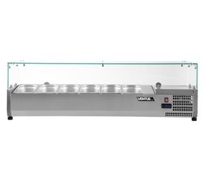 Salad bar sobremesa 6 depósitos 1/3 VENESBA-150 Ventus