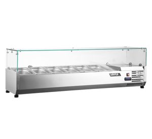 Salad bar sobremesa 6 depósitos 1/3 VENESBA-150 Ventus