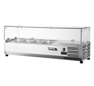 Salad bar sobremesa 4 depósitos 1/3 VENESBA-120 Ventus