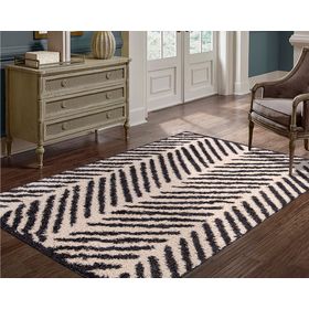 Alfombra shaggy Guiza melange 170x230 cm