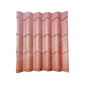 Teja metálica acero Maulina 105x120 cm 0.4 mm envejecido