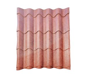 Teja metálica acero Maulina 105x120 cm 0.4 mm envejecido