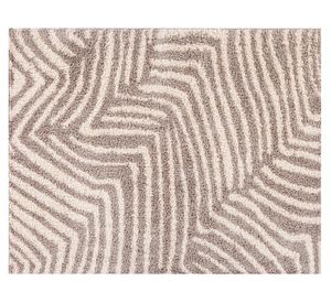 Alfombra shaggy Guiza beige 170x230 cm