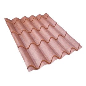 Teja metálica acero Maulina 105x120 cm 0.4 mm envejecido