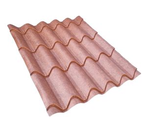 Teja metálica acero Maulina 105x120 cm 0.4 mm envejecido