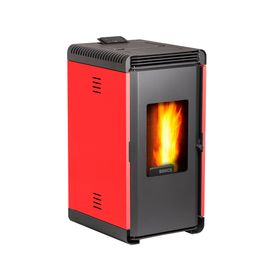 Estufa a pellet 9000W Hera+ rojo Bosca