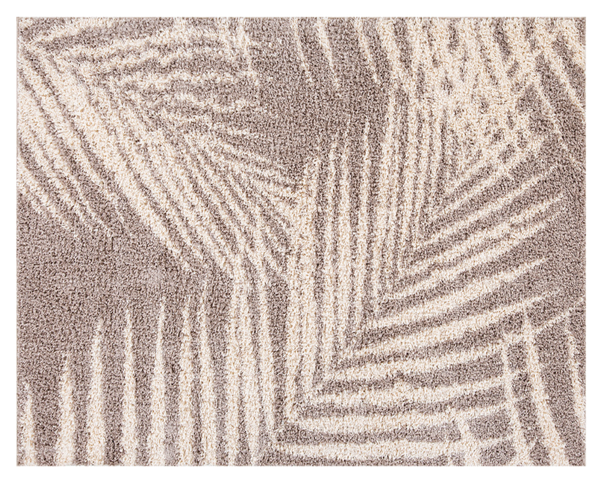 Idetex Alfombra shaggy Guiza café 170x230 cm