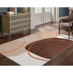 Alfombra frise light Velut crema 160x235 cm