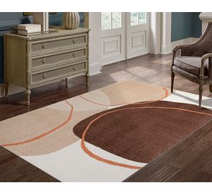 Alfombra frise light Velut crema 160x235 cm