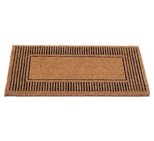 Limpiapiés Stripes fibra de coco 60x120 cm
